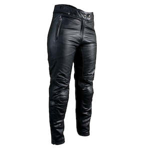 Road Womens Pants: RST KATE CE LADIES LEATHER PANT [BLACK]