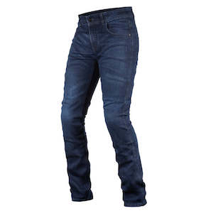 Road Womens Pants: RJAYS Reinforced 2.0 Stretch Jeans Straight Blue - Ladies