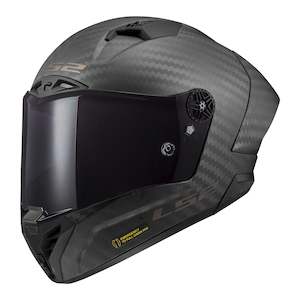 Road Protection Helmets: LS2 FF805 Thunder Carbon GP Pro (FIM) - Matte Black