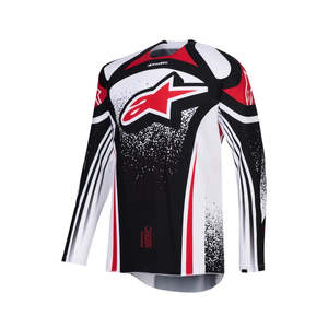 Techstar Nomur Jersey Black/White/Red