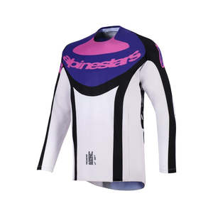 Techstar Knif Jersey Black/Light Gray/Purple
