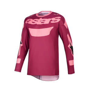 Dirt Adult Gear Jerseys: Racer Riway Jersey Dark Red/Coral