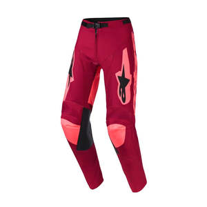 Racer Riway Pants Dark Red/Coral