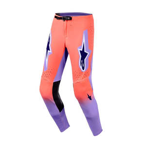 Supertech Scenz Pants Hot Coral/Purple