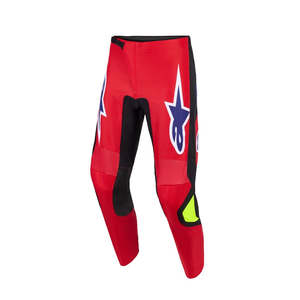 Dirt Adult Gear Pants: Fluid Grid Pants Red/Black/Purple