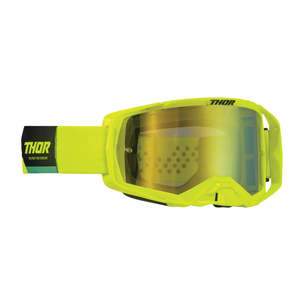Dirt Adult Gear Goggles: GOGGLES S26 THOR MX ACTIVATE ACID BLACK
