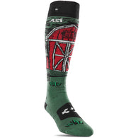 Dirt Adult Gear Socks Underwear: 32 ASI SIGNATURE (STEVENS) SOCKS [GREEN]