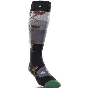 Dirt Adult Gear Socks Underwear: ETNIES ASI SIGNATURE (DESIREE) SOCKS [BLACK/GREY]