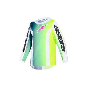 Youth Fluid Portl Jersey Green/White/Black