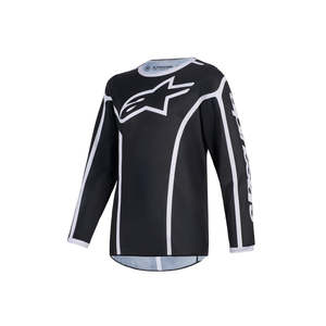 Dirt Youth Gear Jerseys: Youth Fluid Apex Jersey Black/Gray