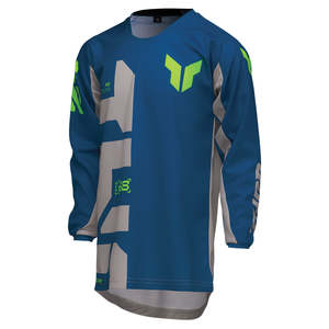 Dirt Youth Gear Jerseys: THOR JERSEY LAUNCH YOUTH FORGE BLUE