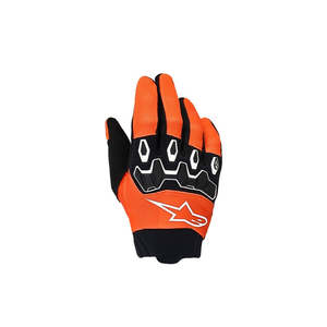 Youth Full Bore v2 Gloves Orange/White/Black