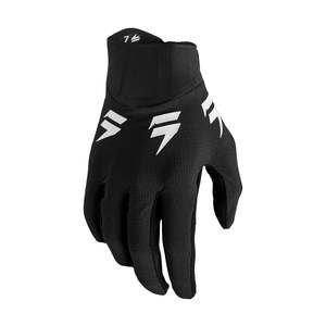 Dirt Youth Gear Gloves: SHIFT YOUTH WHITE LABEL TRAC GLOVES [BLACK]