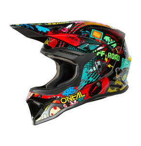 Dirt Youth Gear Helmets: O'Neal 2026 Youth 1SRS VIBRANT Helmet - Multi