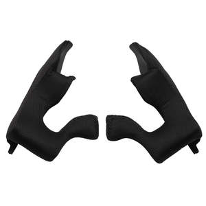 Dirt Gear Parts Helmets: CHEEK PAD THOR FLEET BLACK