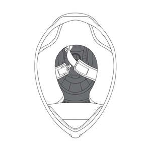 Dirt Gear Parts Helmets: AGV K5 S TOP CROWN PAD