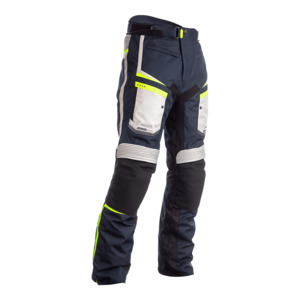 Road Mens Pants: RST MAVERICK CE LADIES TEXTILE PANT [BLUE/FLO YELLOW]