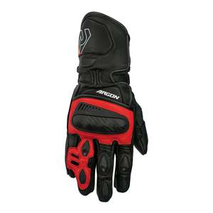 Road Mens Gloves: Argon Engage Glove - Stealth Black / Red