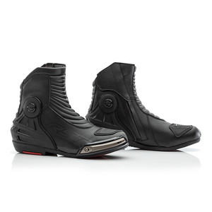 Road Mens Boots: RST TRACTECH EVO 3 CE SHORT WATERPROOF BOOT [BLACK]