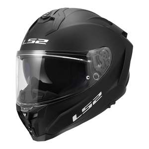 Helmets: LS2 FF817 Challenger II Solid Helmet - Matte Black
