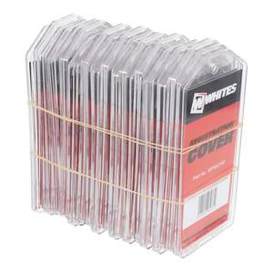 Whites Motorcycle Parts: Whites Registration Cover - 25 pieces