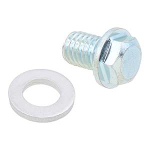 Whites Motorcycle Parts: Whites Magnetic Drain Plug M8 x 11.1 - P1.25
