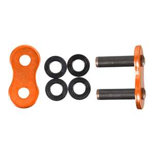 RK GB520ZXW Rivet Type Join Link - Orange