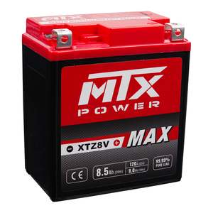 Mtx Parts: MTX POWER XTZ8V MAX 12V AGM BATTERY *10