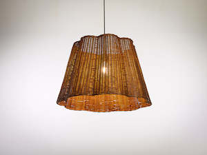 Rattan Shades: Rattan - Bordeaux Large Hanging Shade