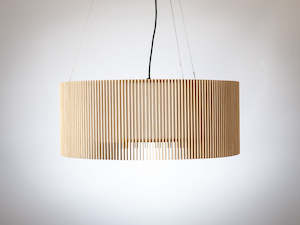 Io Maker Shades: iO 750mm x 300mm Drum Pendant