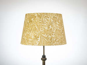 50cm William Morris Tapered Floor Lamp Shade - Bluebell