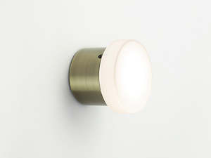 Wall Lights: 12cm Mr Button Ceiling/Wall Mount - IP44 rated