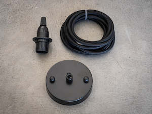 Lighting Accessories: Simple Plastic E14 Pendant Set