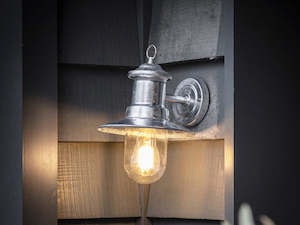 Akaroa Outdoor Light - Galvanised