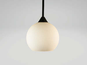 Luxe: Mr Ted 25cm Rodded Glass Pendant