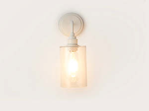 Arthur Short Arm Wall Light with Indie Small Glass Shade