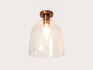 Fixed Fergus with 25cm Glass Cloche