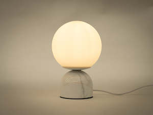 Lamps: Opal Marble Table Lamp