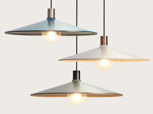 New Product: Coloured 60cm Metal Shade Fergus Pendant - LIMITED EDITION
