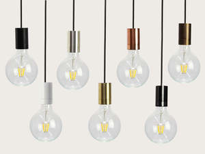 Pendant Lighting: Fergus Bare Bulb Pendant