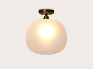 New Product: Fixed Arthur with Hikari Frost Glass Shade