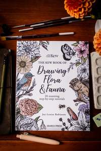 Adult Colouring: Kew Book Of Drawing Flora And Fauna