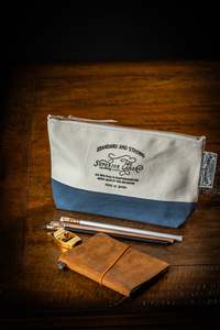 Pencil Cases: Engineer Pouch #03 - Blue Grey