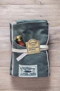 Pencil Cases: Pen Roll - Army Green