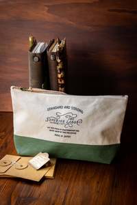 Fine Stationery: Engineer Pouch #03 - Moss Green