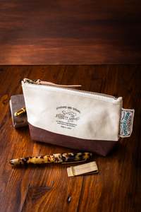 Fine Stationery: Engineer Pouch #02 - Chocolate
