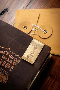Brass Paper/Money Clip - Lighthouse Image