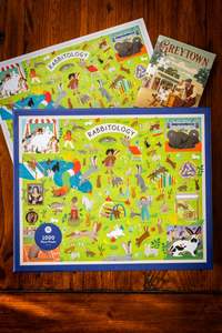 Jigsaw Puzzles: Rabbitology 1000 Piece Jigsaw