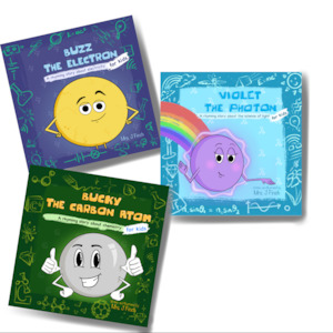 TRIO BOOK SET (Buzz, Violet & Bucky)