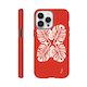 Tough case - Red Monstera